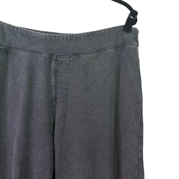 Soft Surroundings Women's Gray Pull On Lounge Comfy Cropped Pants Size PXL - Picture 3 of 10